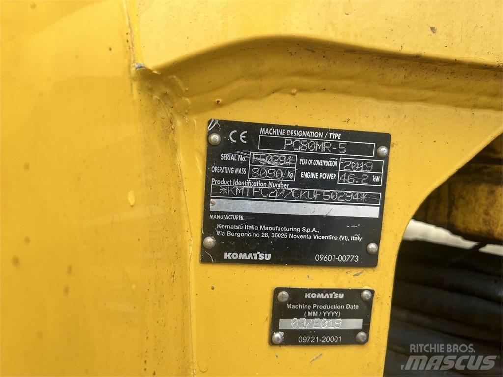 Komatsu PC 80 MR Közepes (midi) kotrók 7 t - 12 t