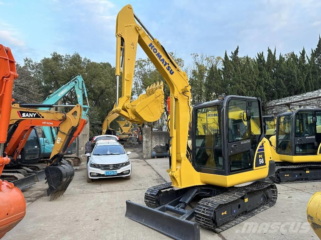 Komatsu PC56-7 Mini kotrók < 7t
