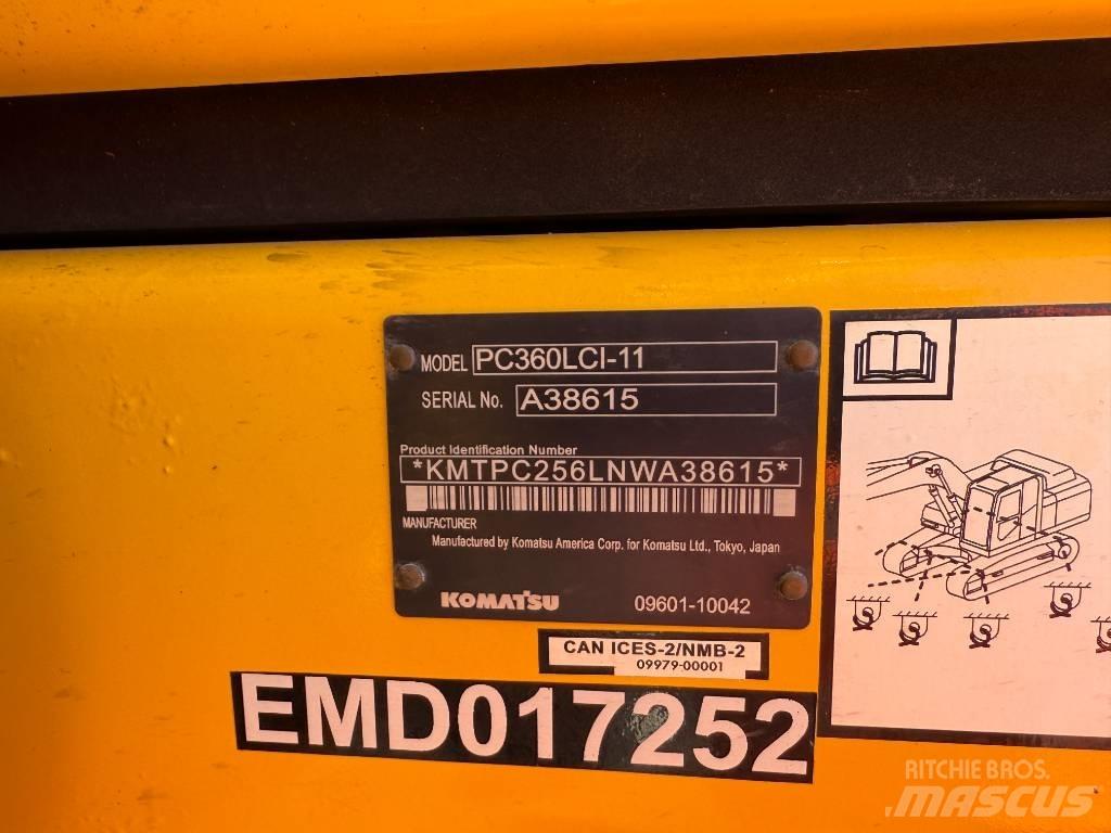 Komatsu PC360LCi-11 Lánctalpas kotrók