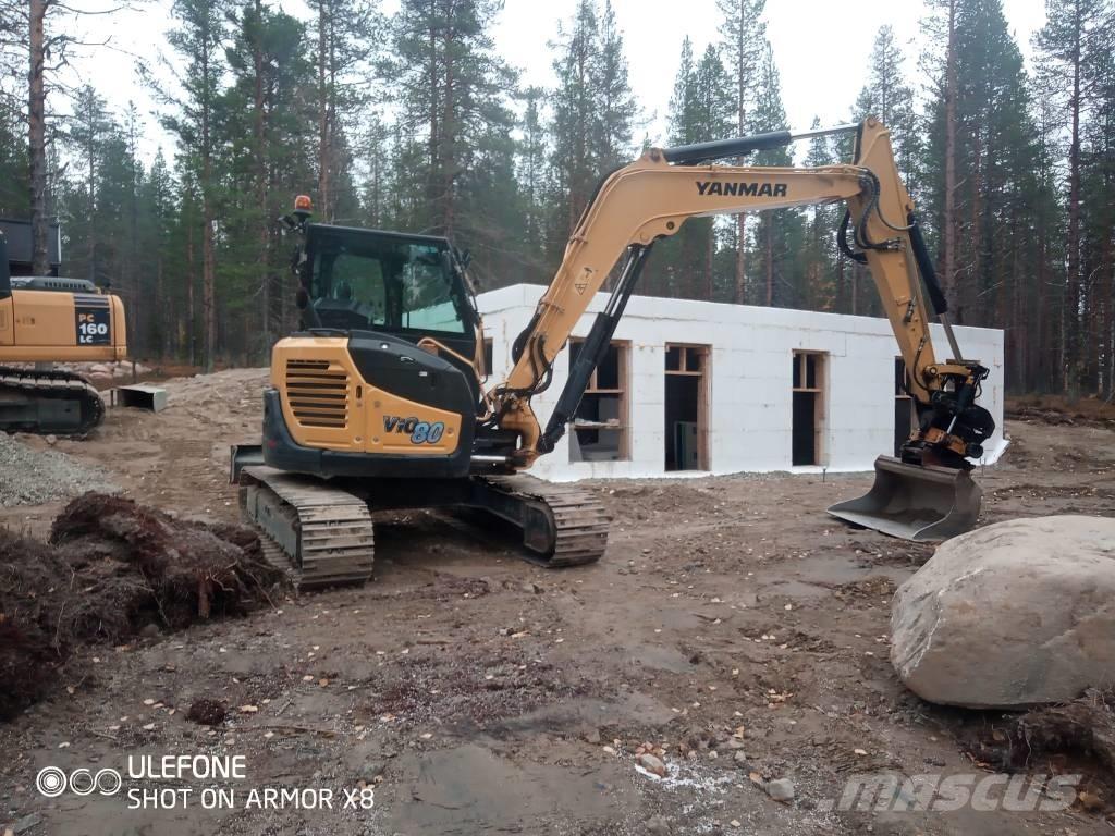 Yanmar Vio 80-1A Közepes (midi) kotrók 7 t - 12 t