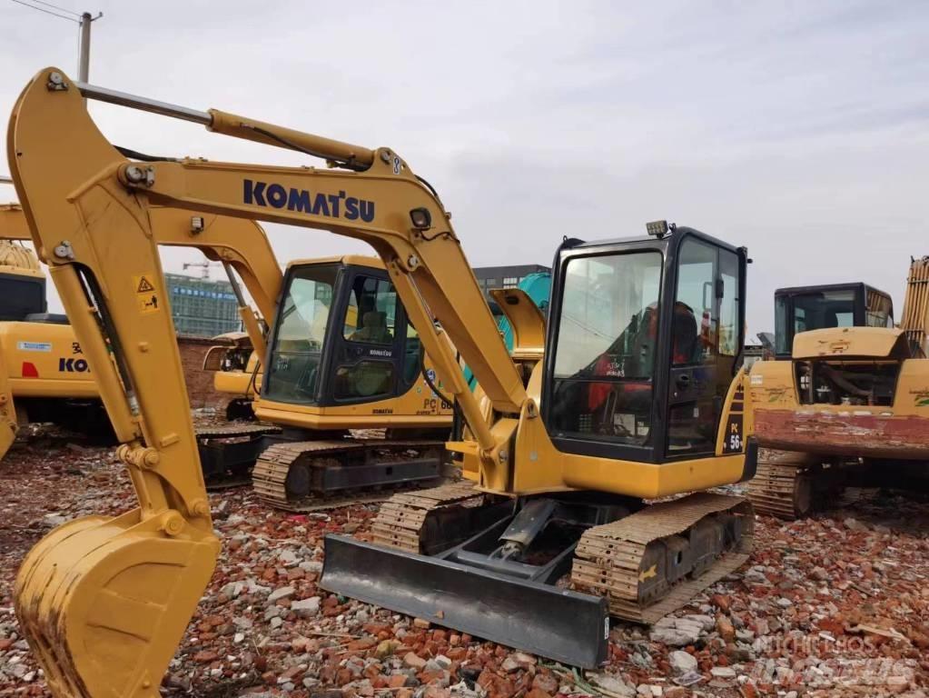 Komatsu PC 56-7 Mini kotrók < 7t