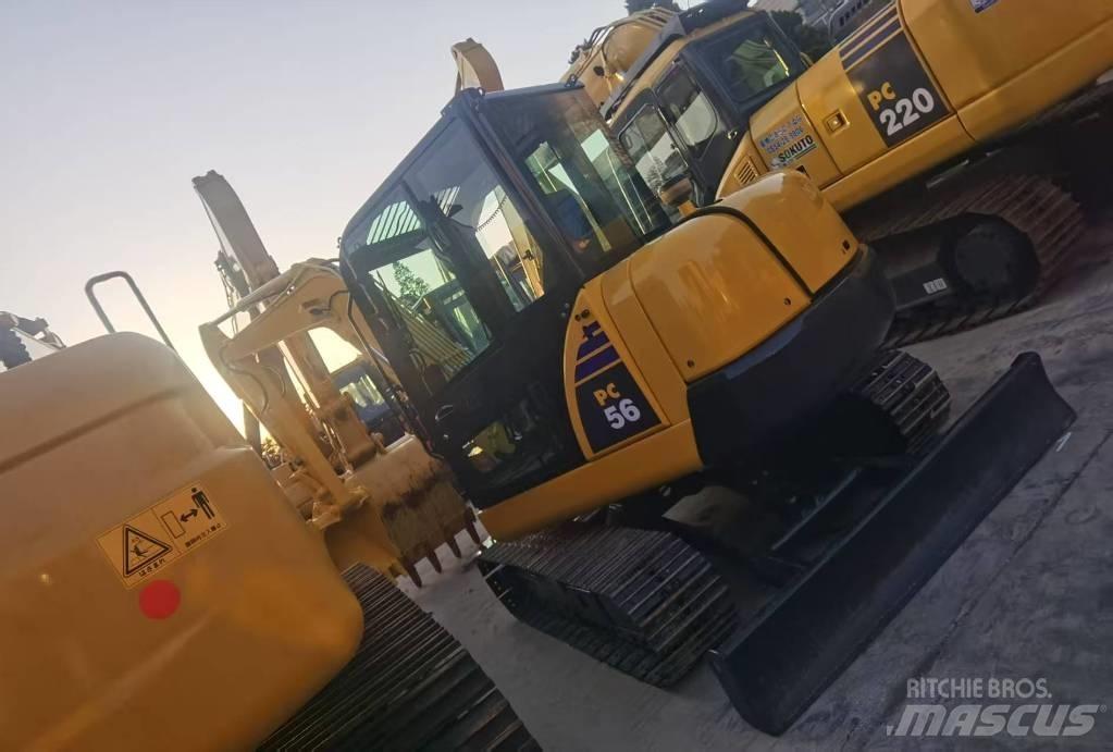 Komatsu PC 56 Mini kotrók < 7t