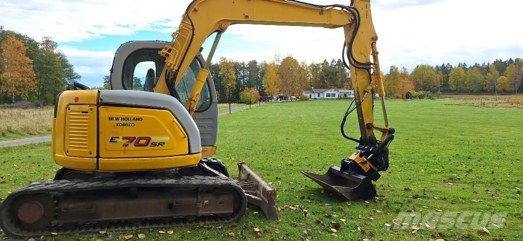 Kobelco E 70 SR Lánctalpas kotrók