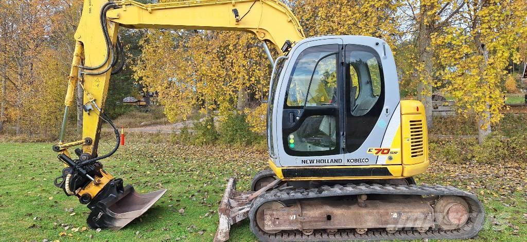 Kobelco E 70 SR Lánctalpas kotrók