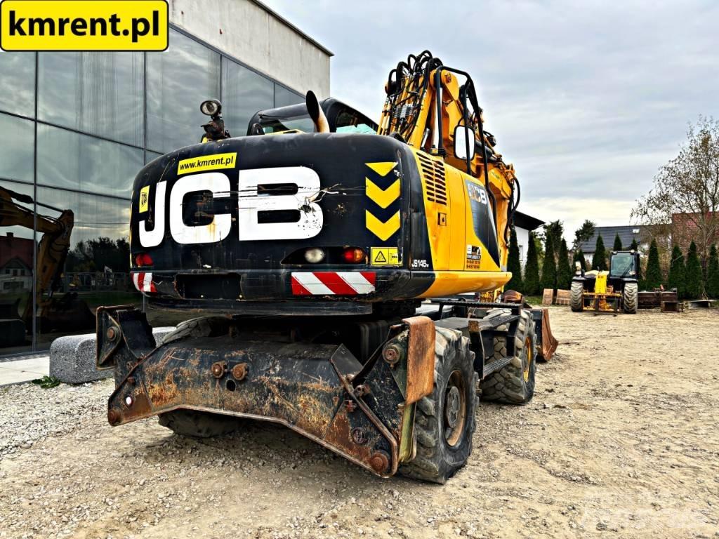 JCB JS 145 W Gumikerekes kotrók