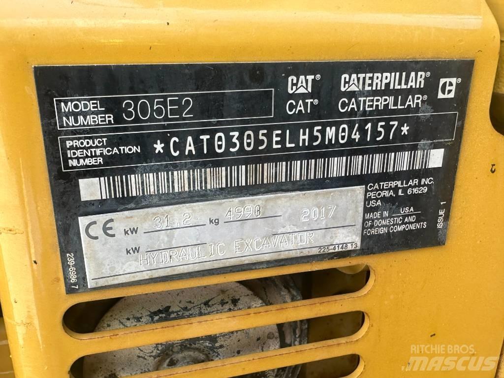 CAT 305 E CR Mini kotrók < 7t