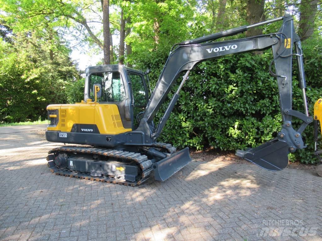 Volvo EC 55 D Mini kotrók < 7t