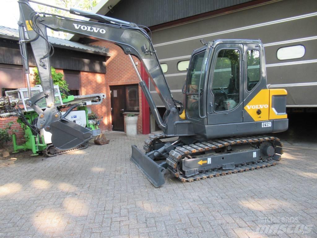 Volvo EC 55 D Mini kotrók < 7t