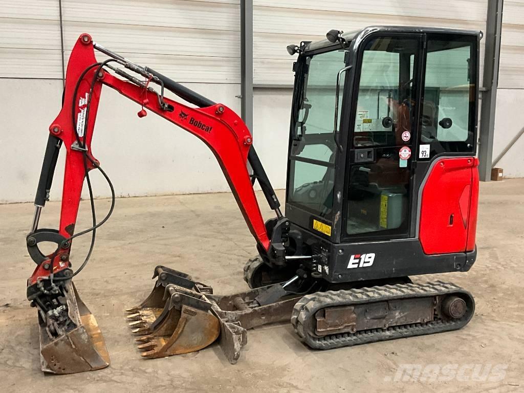 Bobcat E 19 Mini kotrók < 7t