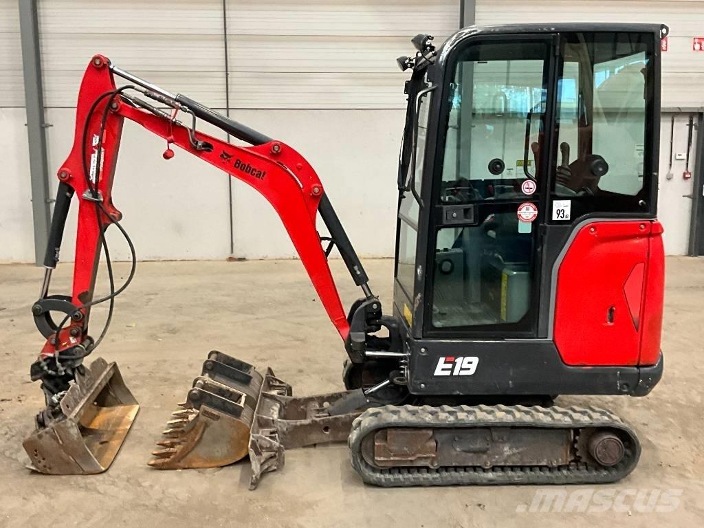 Bobcat E 19 Mini kotrók < 7t