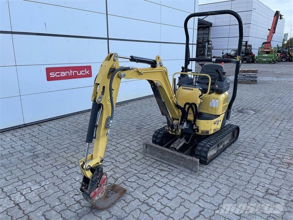 Yanmar VIO12 Gumikerekes kotrók