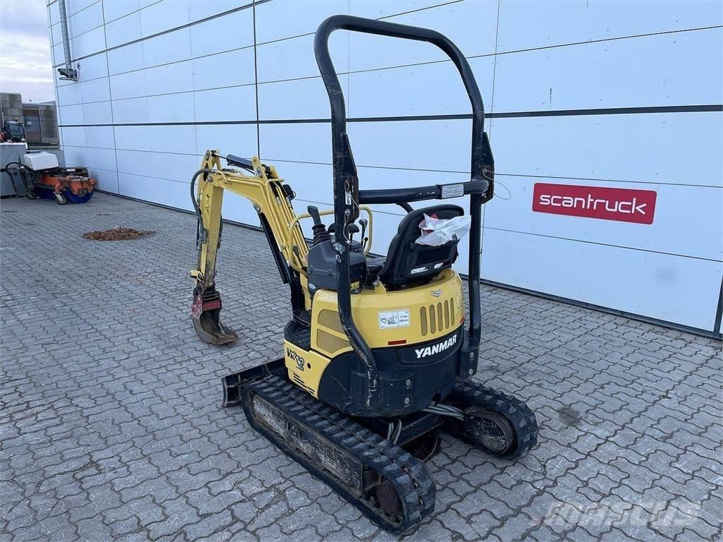 Yanmar VIO12 Gumikerekes kotrók