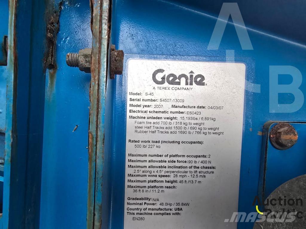 Genie S 45 Karos emelők