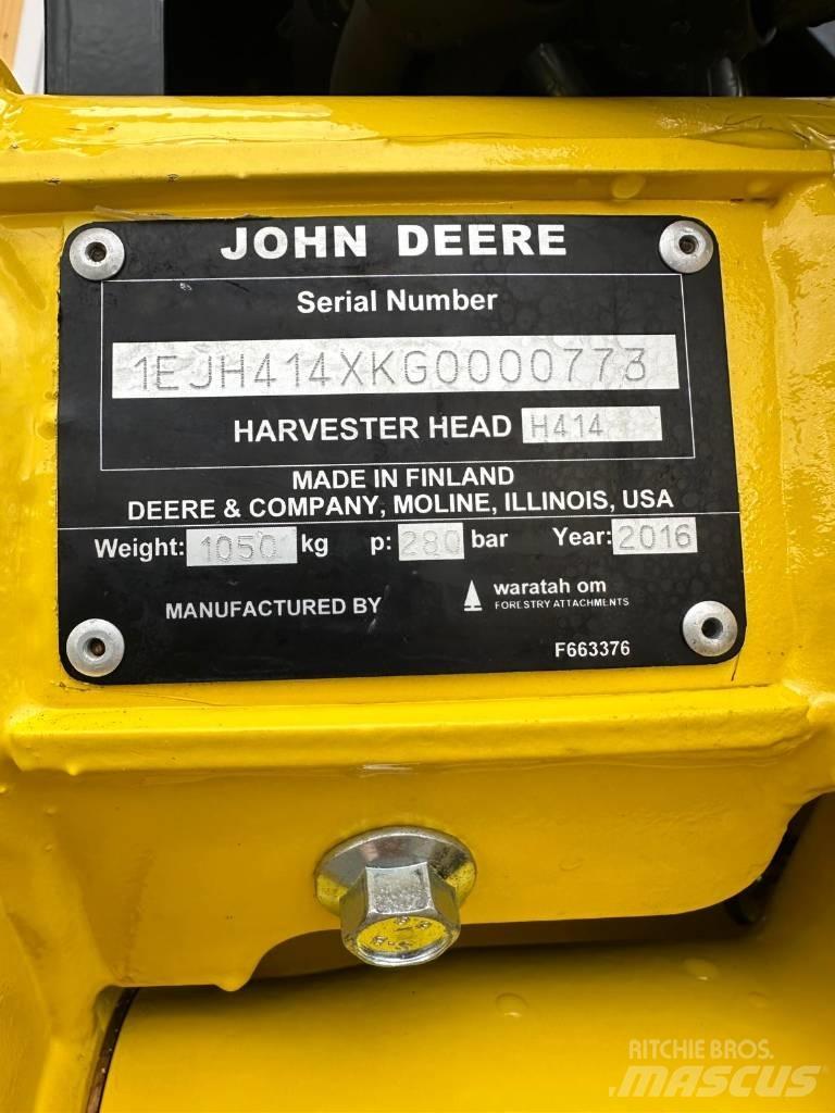 John Deere H 414 Betakarító fejek