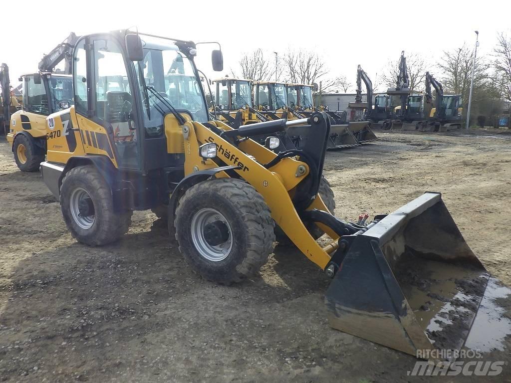 Schäffer 5470 Z Gumikerekes homlokrakodók