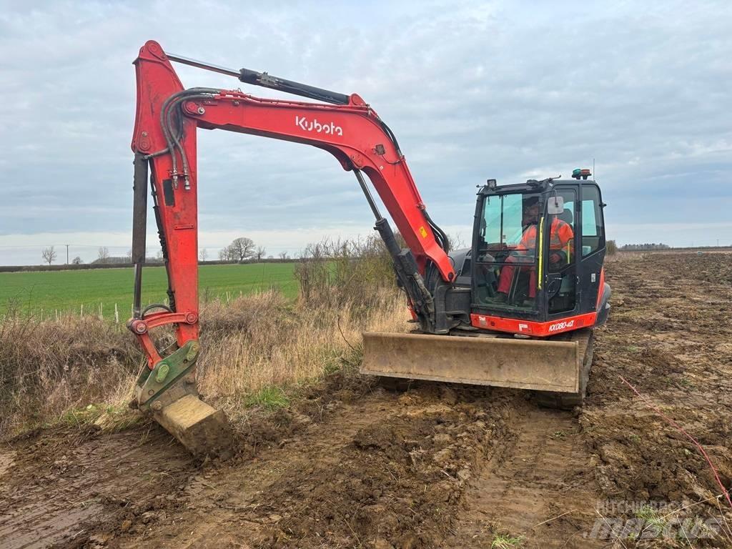 Kubota KX 80-4 Közepes (midi) kotrók 7 t - 12 t