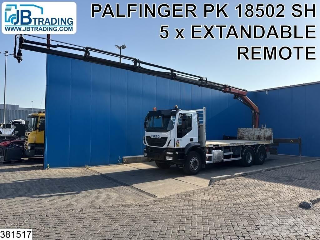 Iveco Trakker 360 Platós / Ponyvás teherautók