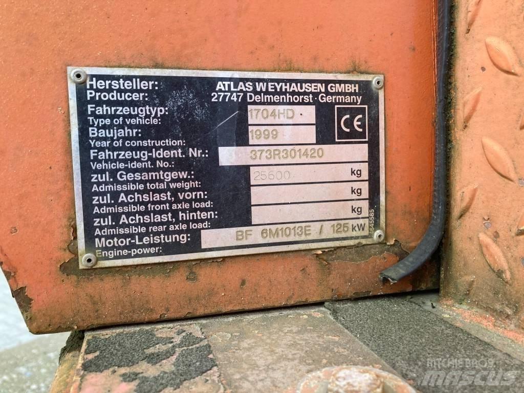 Atlas 1704 HD Lánctalpas kotrók