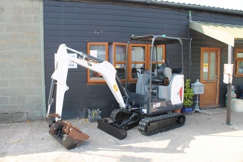 Bobcat E 19 Mini kotrók < 7t