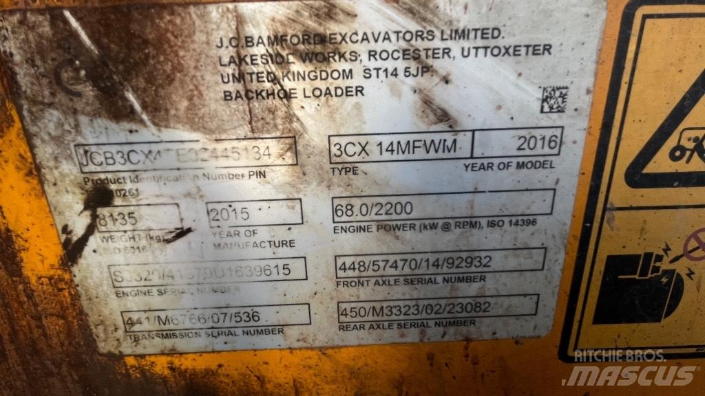 JCB 3 CX Kotrórakodók