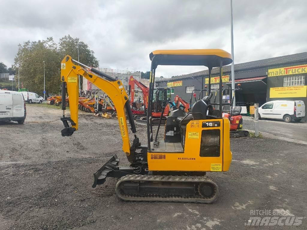 JCB 16 C-1 Mini kotrók < 7t