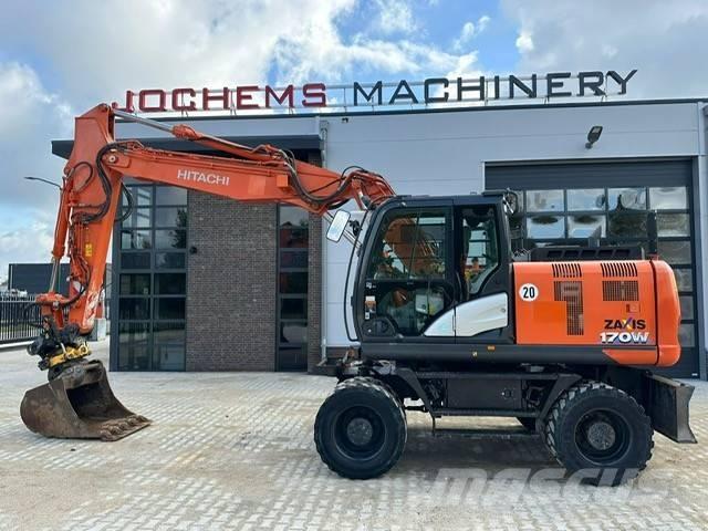 Hitachi ZX170W-6 Gumikerekes kotrók