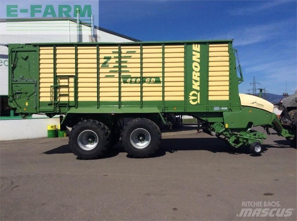 Krone zx 450 gd Gabona átrakó kocsik