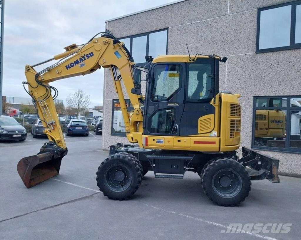 Komatsu PW 98 MR-11 Gumikerekes kotrók