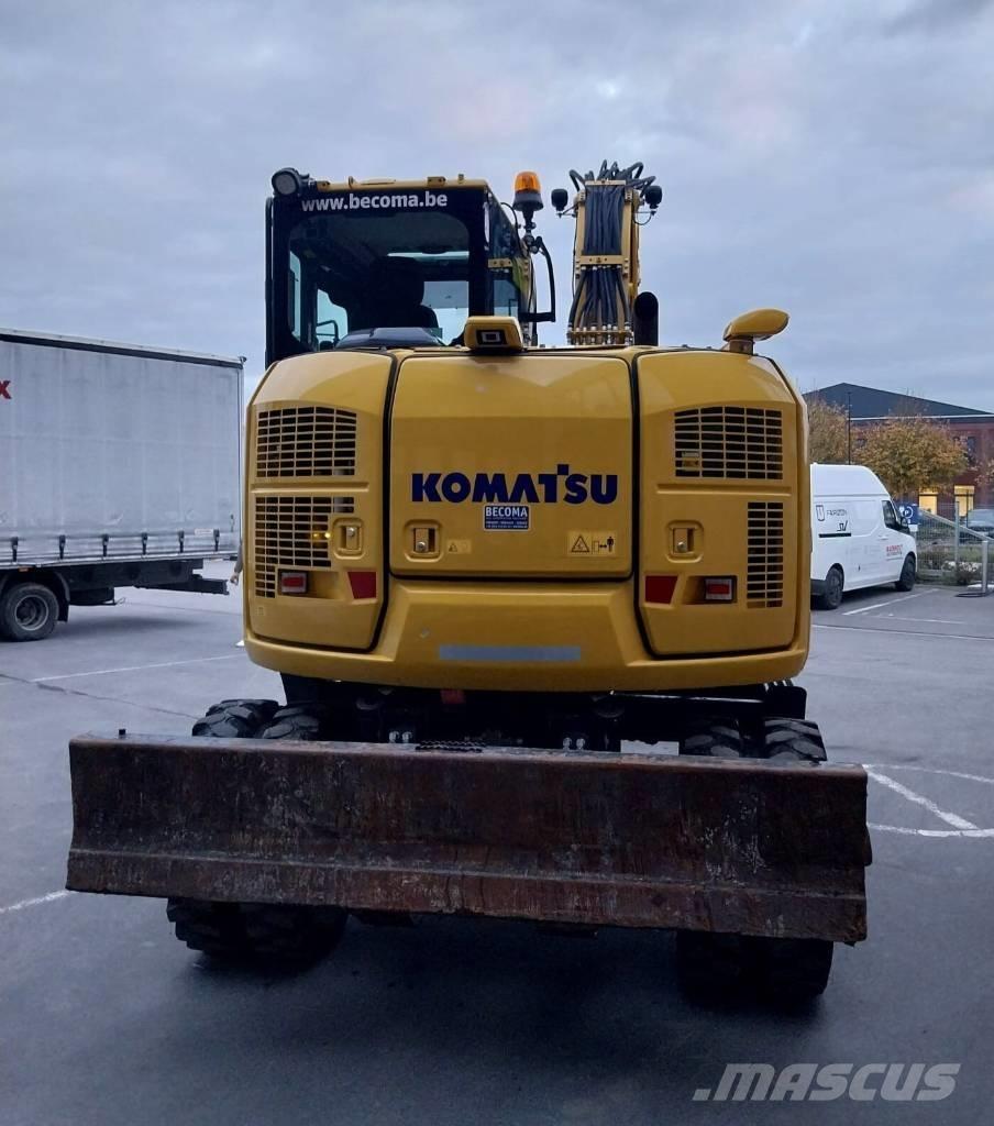 Komatsu PW 98 MR-11 Gumikerekes kotrók