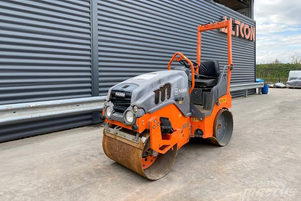 Hamm HD 8 VV Ikerdobos hengerek