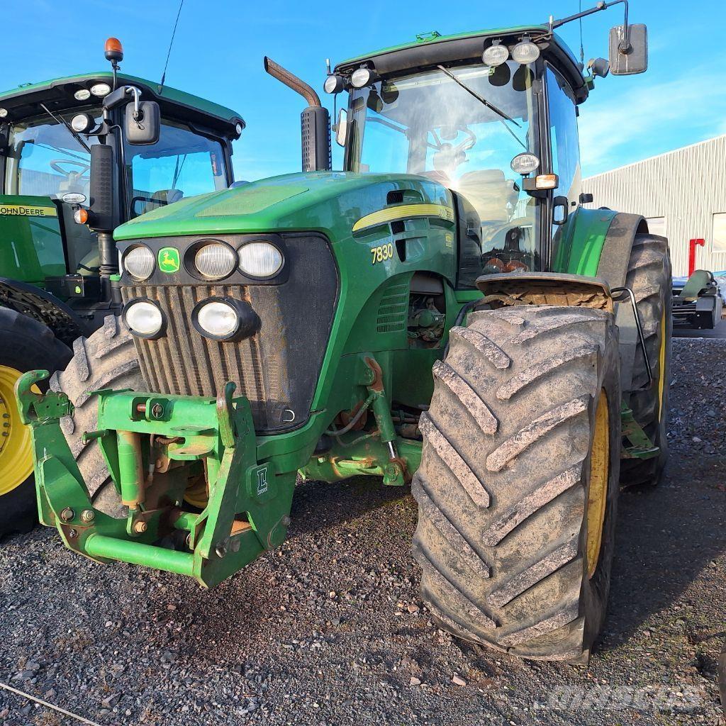 John Deere 7830 Traktorok