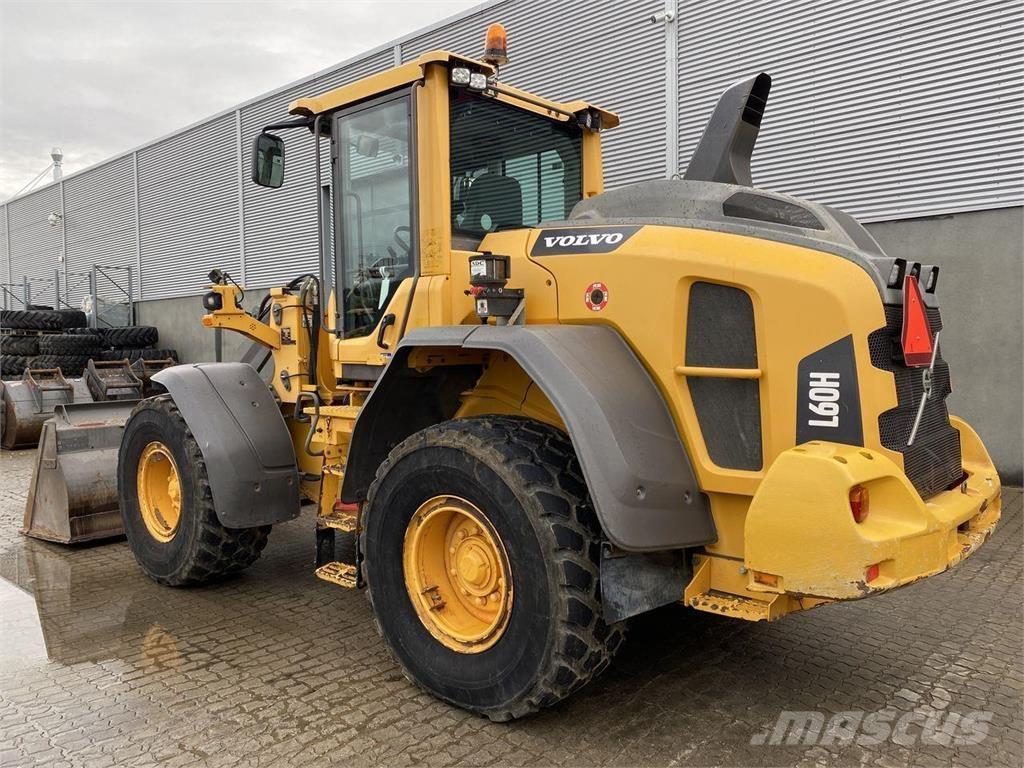 Volvo L60H Gumikerekes homlokrakodók