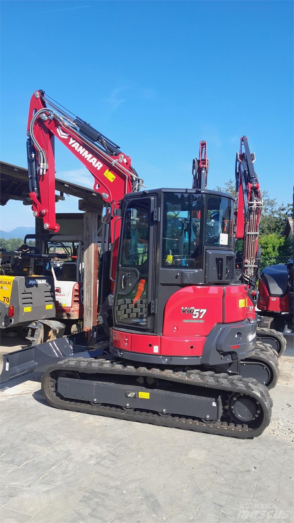 Yanmar VIO57-6B Mini kotrók < 7t