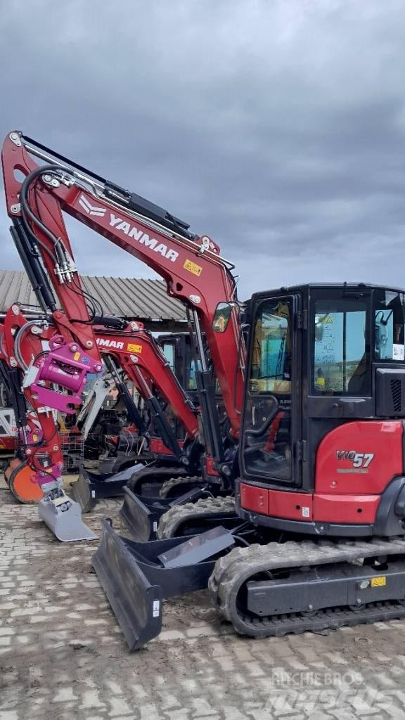 Yanmar VIO57-6B Mini kotrók < 7t