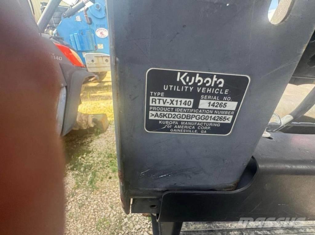 Kubota RTV-X 1140 Haszongépek