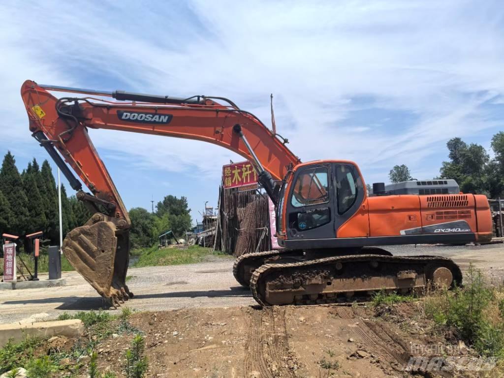 Doosan DX 340 LC-9C Lánctalpas kotrók
