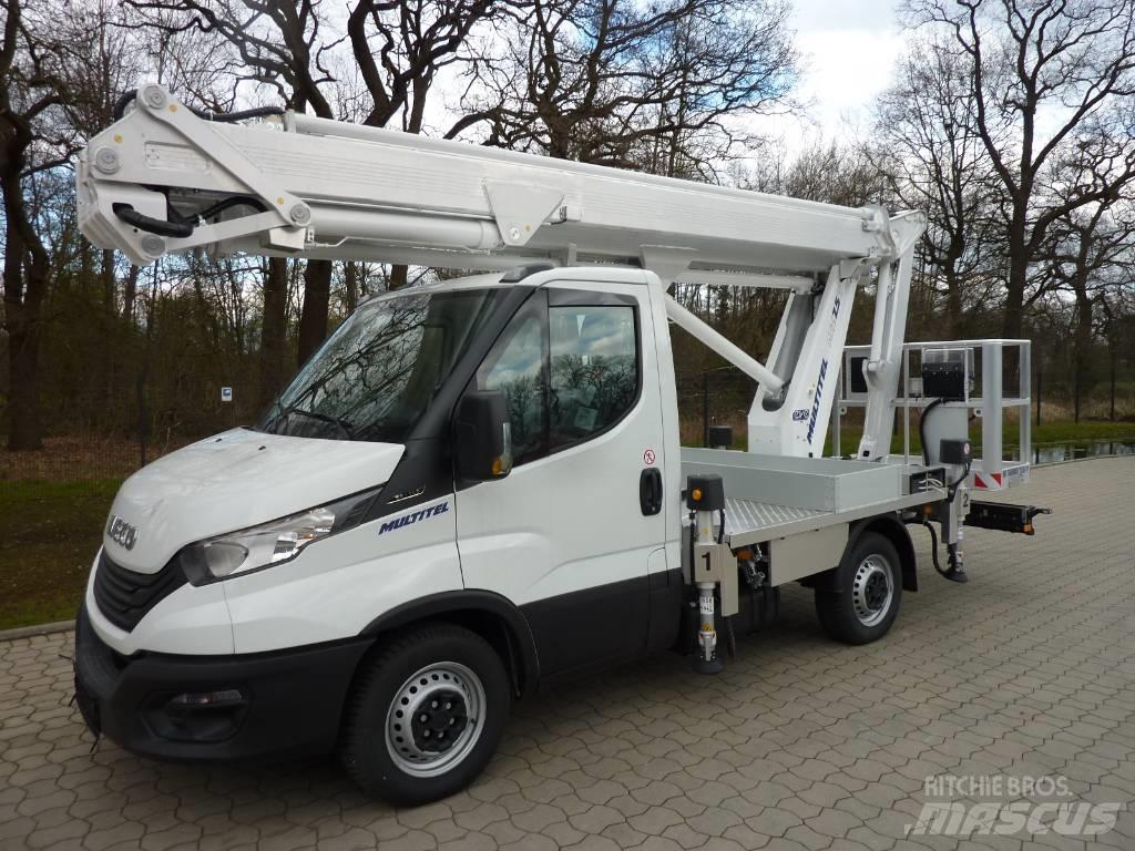 Multitel MZ 250 Teherautóra szerelt emelők és állványok