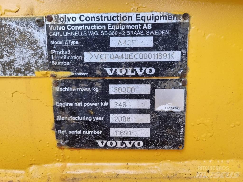 Volvo A 40 E Csuklósdömperek