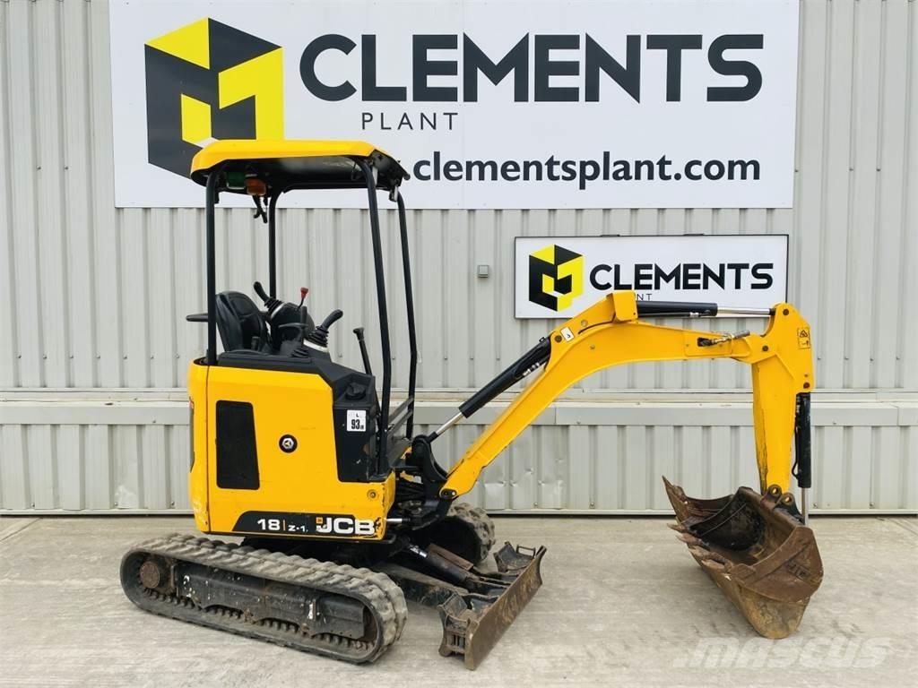 JCB 18Z-1 Mini kotrók < 7t