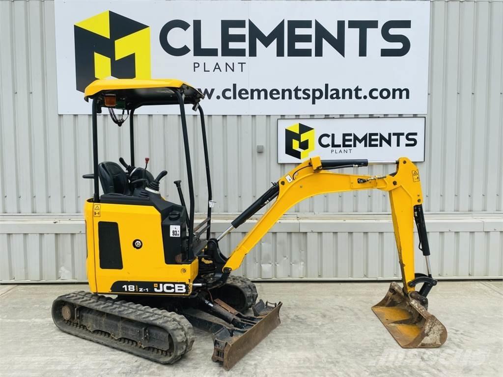 JCB 18Z-1 Mini kotrók < 7t
