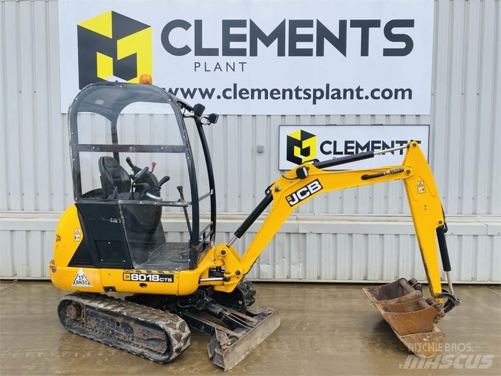 JCB 8018CTS Mini kotrók < 7t