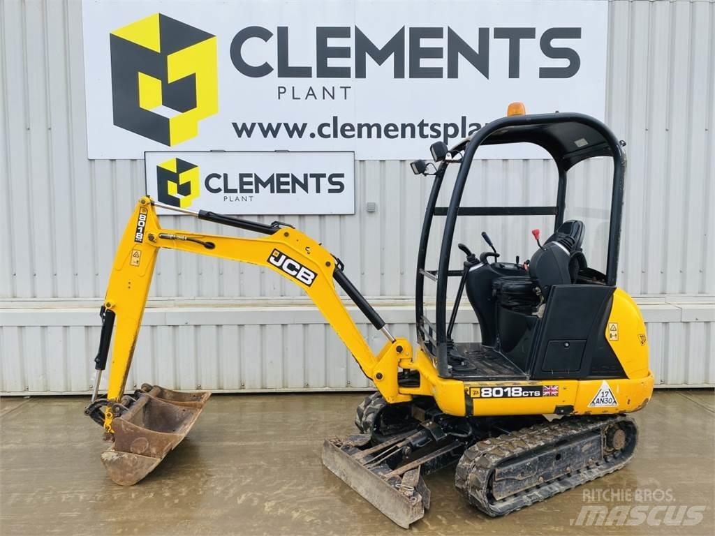 JCB 8018CTS Mini kotrók < 7t