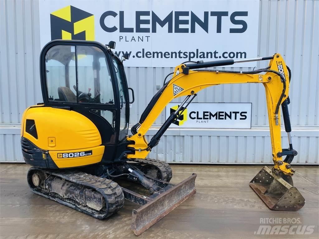 JCB 8026CTS Mini kotrók < 7t