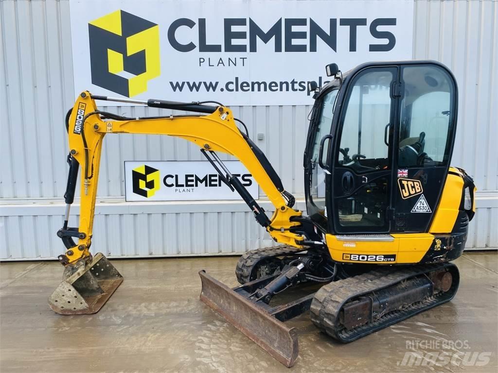JCB 8026CTS Mini kotrók < 7t