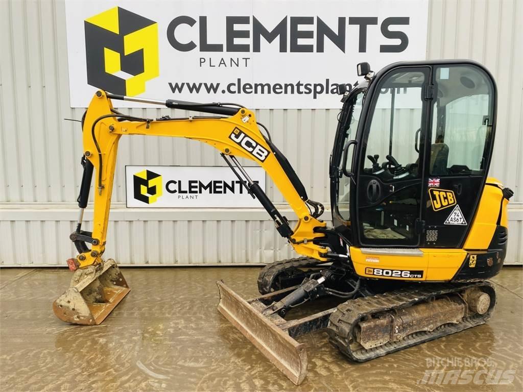 JCB 8026CTS Mini kotrók < 7t