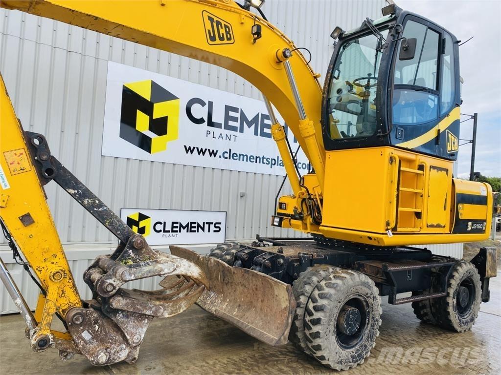JCB JS160W Lánctalpas kotrók