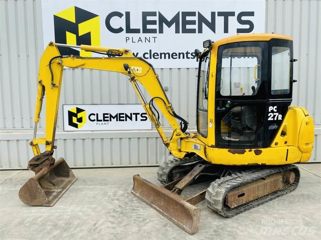 Komatsu PC27R-8 Mini kotrók < 7t