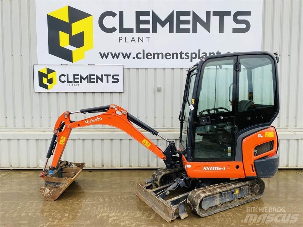Kubota KX016-4 Mini kotrók < 7t