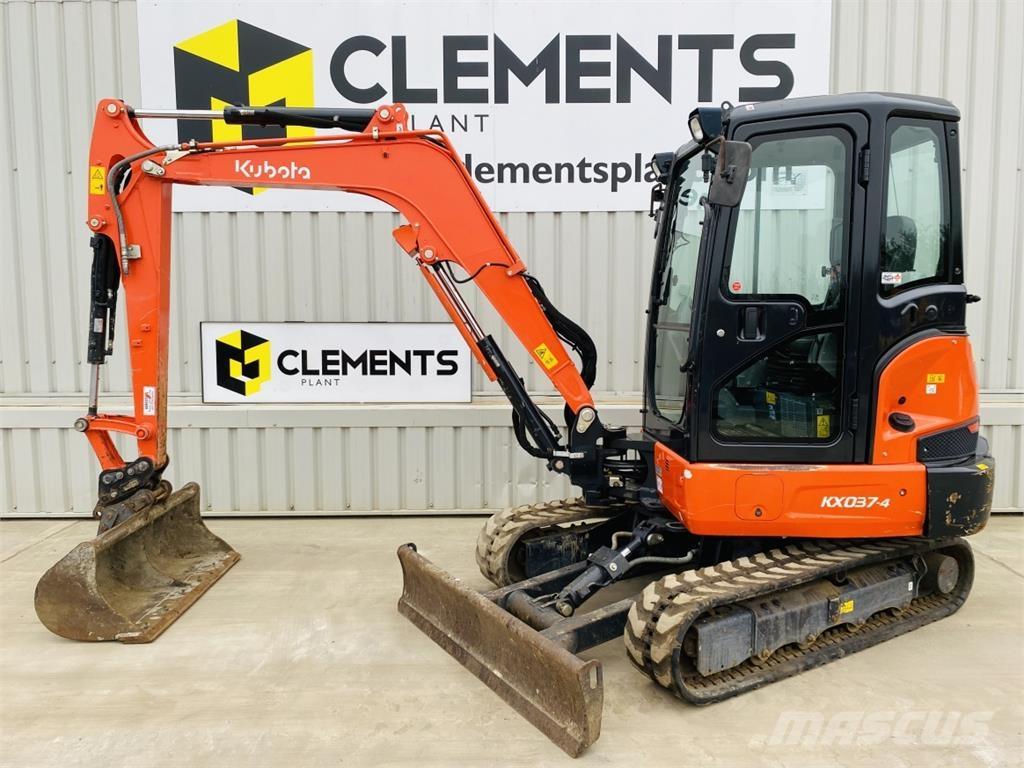 Kubota KX037-4 Mini kotrók < 7t