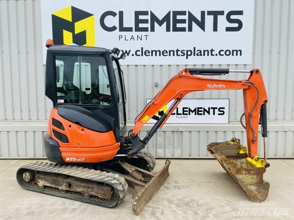 Kubota U25-3EU Mini kotrók < 7t
